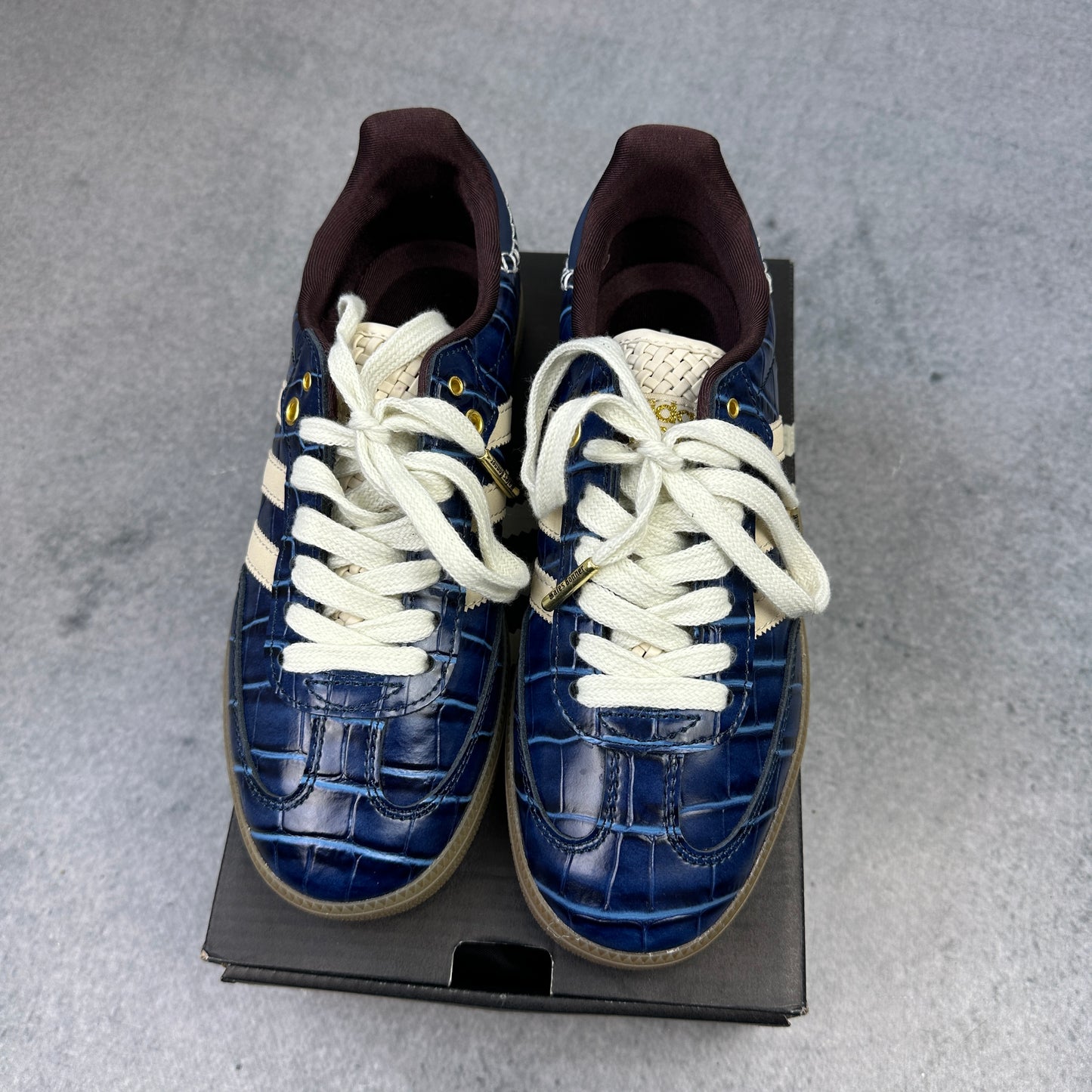 adidas Samba Wales Bonner Navy Croc 38 2/3 (JH9825)