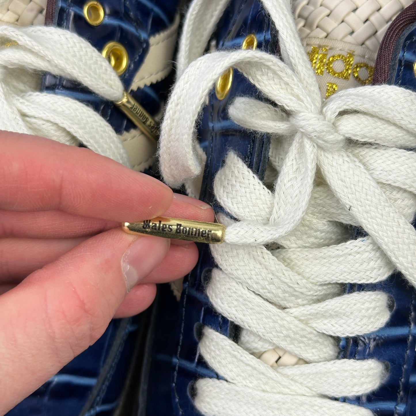adidas Samba Wales Bonner Navy Croc 38 2/3 (JH9825)