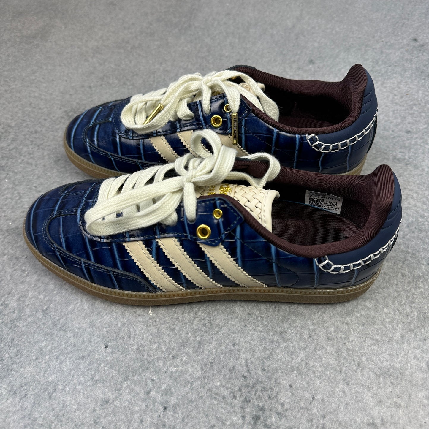 adidas Samba Wales Bonner Navy Croc 38 2/3 (JH9825)