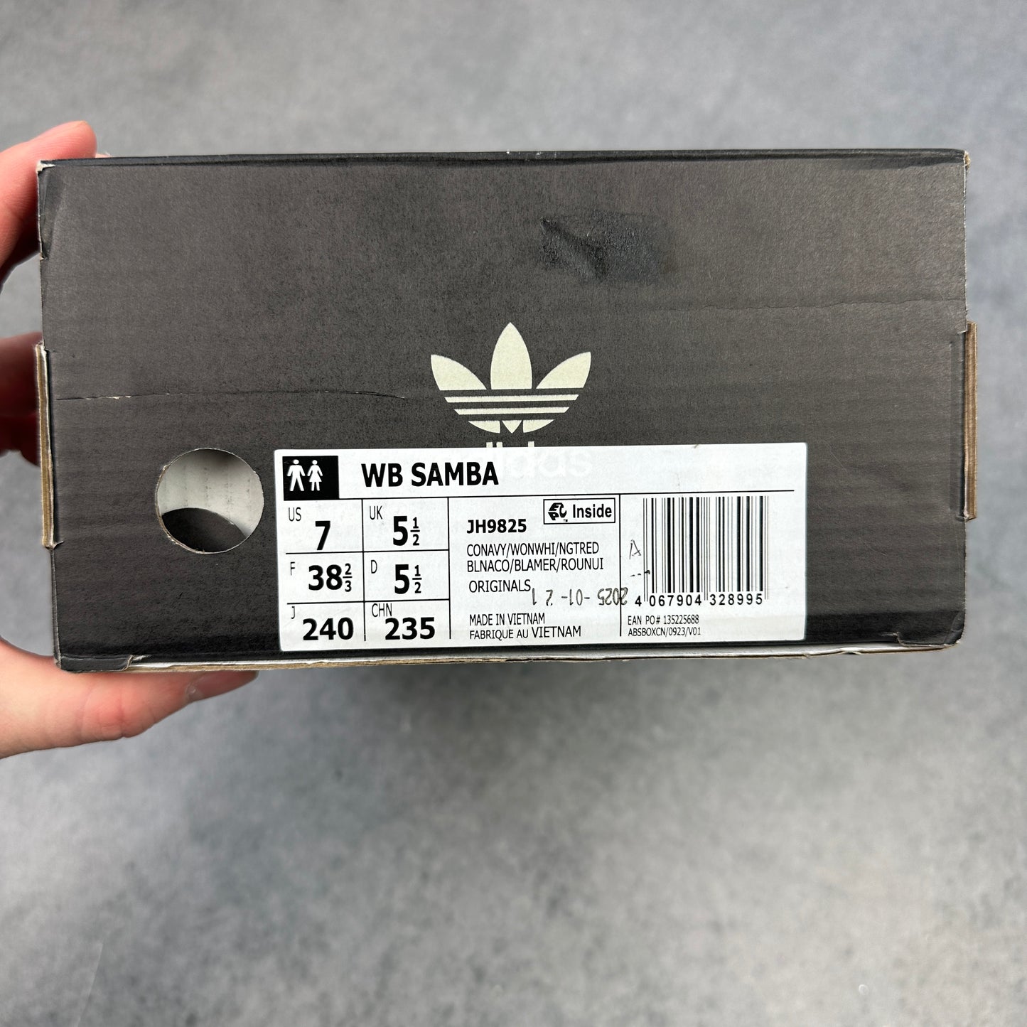adidas Samba Wales Bonner Navy Croc 38 2/3 (JH9825)