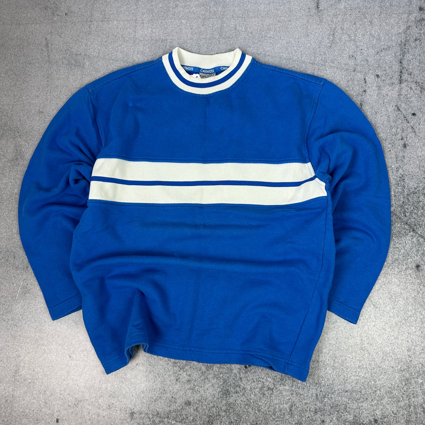 Vintage Chiemsee Sweater Blau (L)