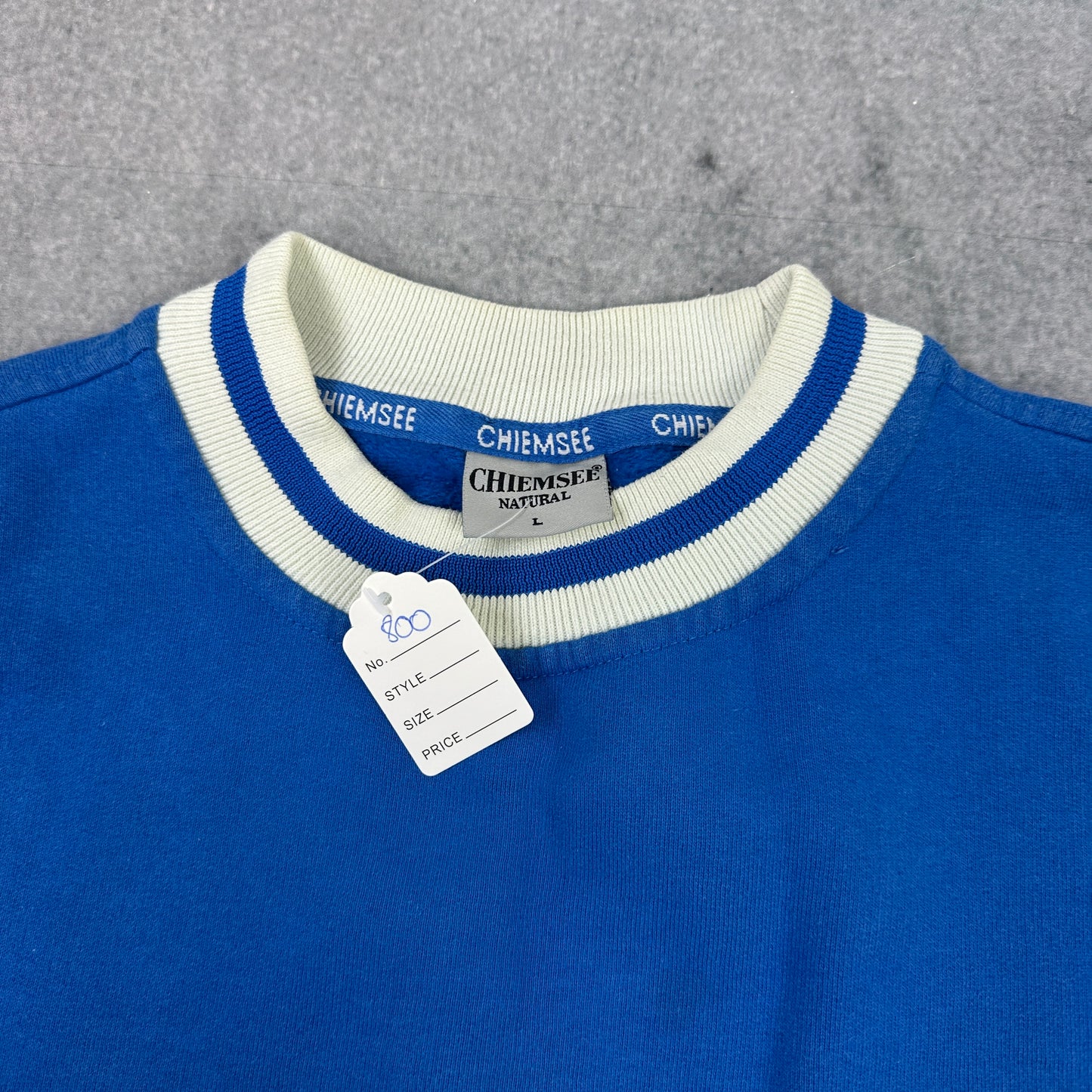 Vintage Chiemsee Sweater Blau (L)