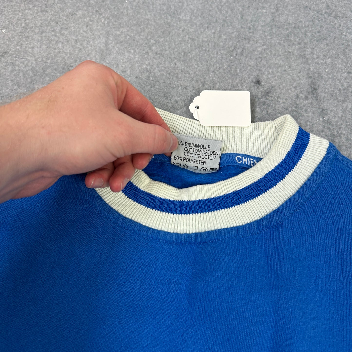 Vintage Chiemsee Sweater Blau (L)
