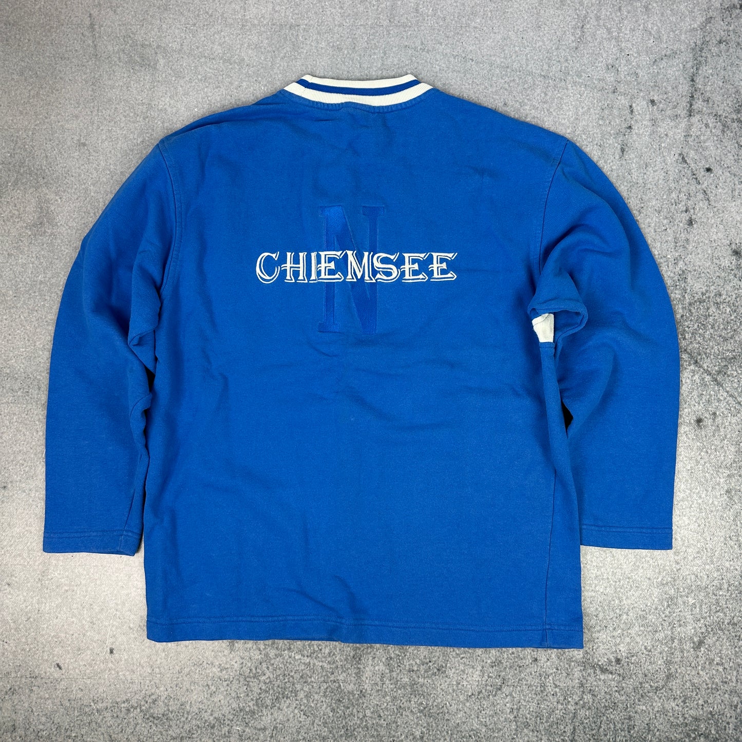 Vintage Chiemsee Sweater Blau (L)