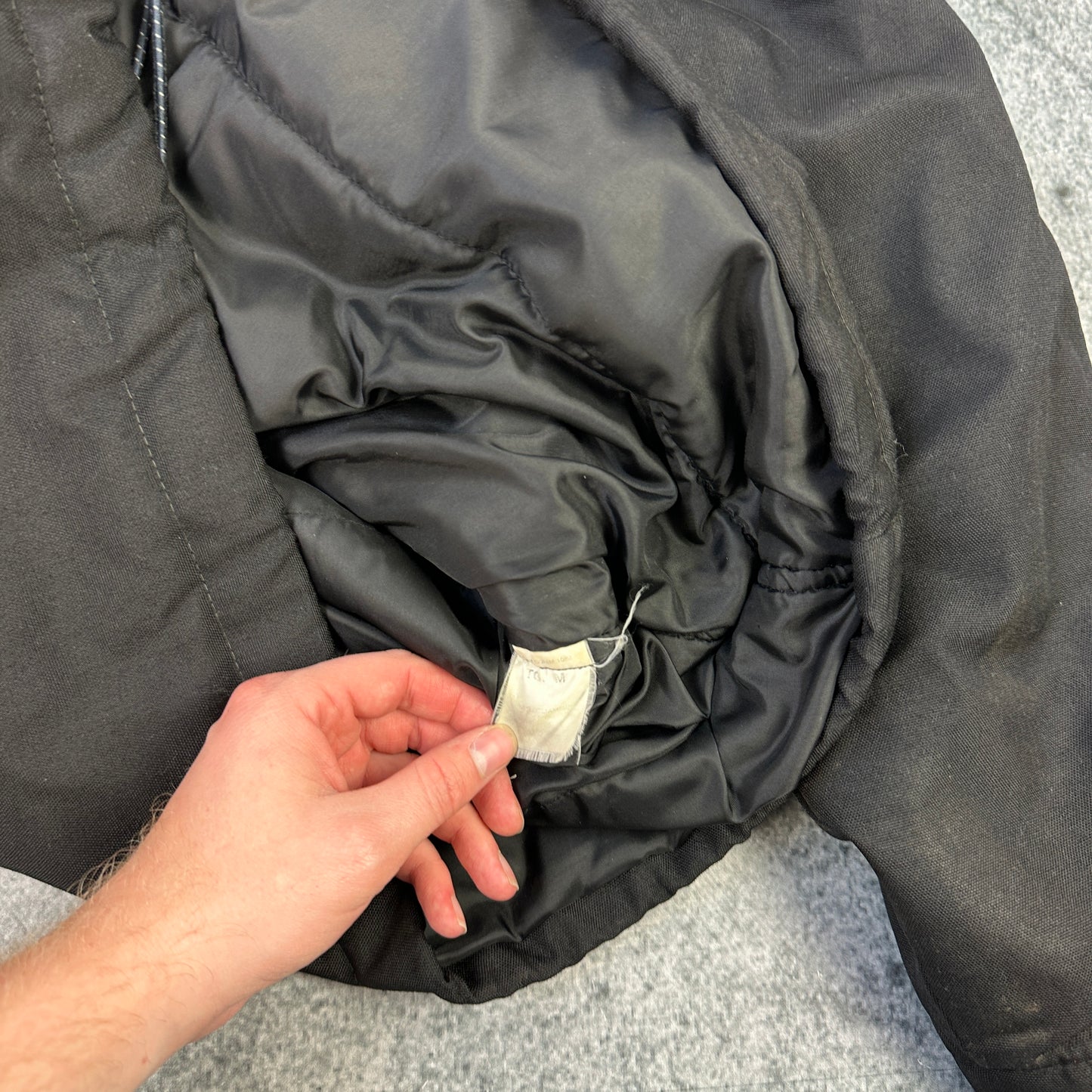 Vintage Helly Hansen Active Jacke Schwarz (M)