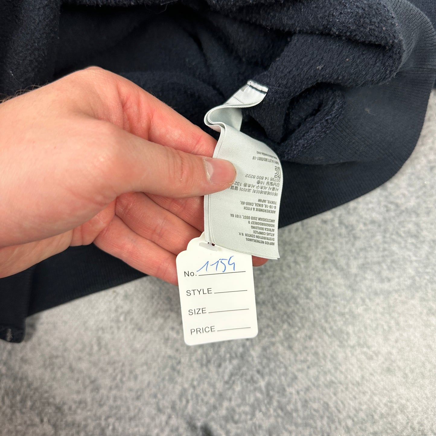 Abercrombie & Fitch Hoodie Schwarz (S)