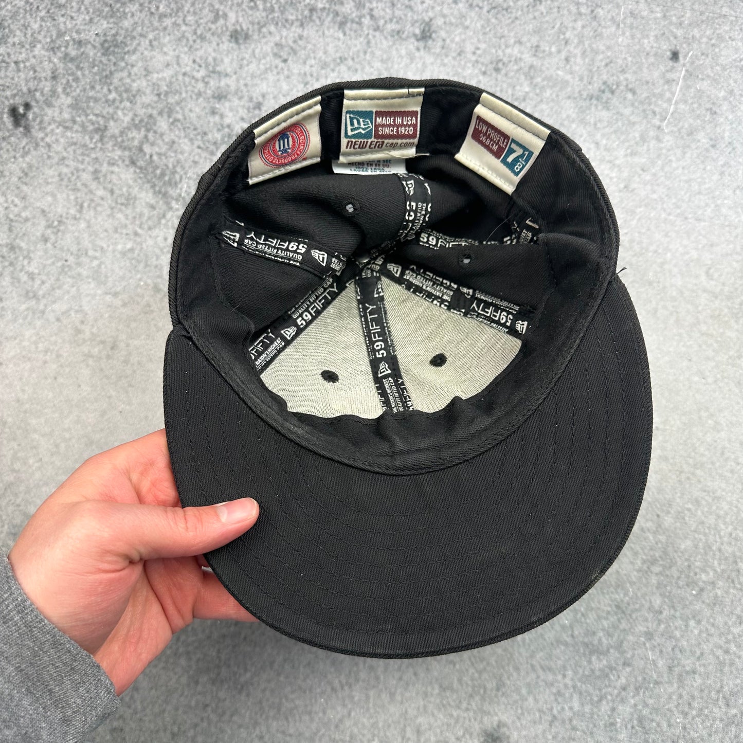 Vintage Floridas State Seminoles Cap Schwarz 7 1/8