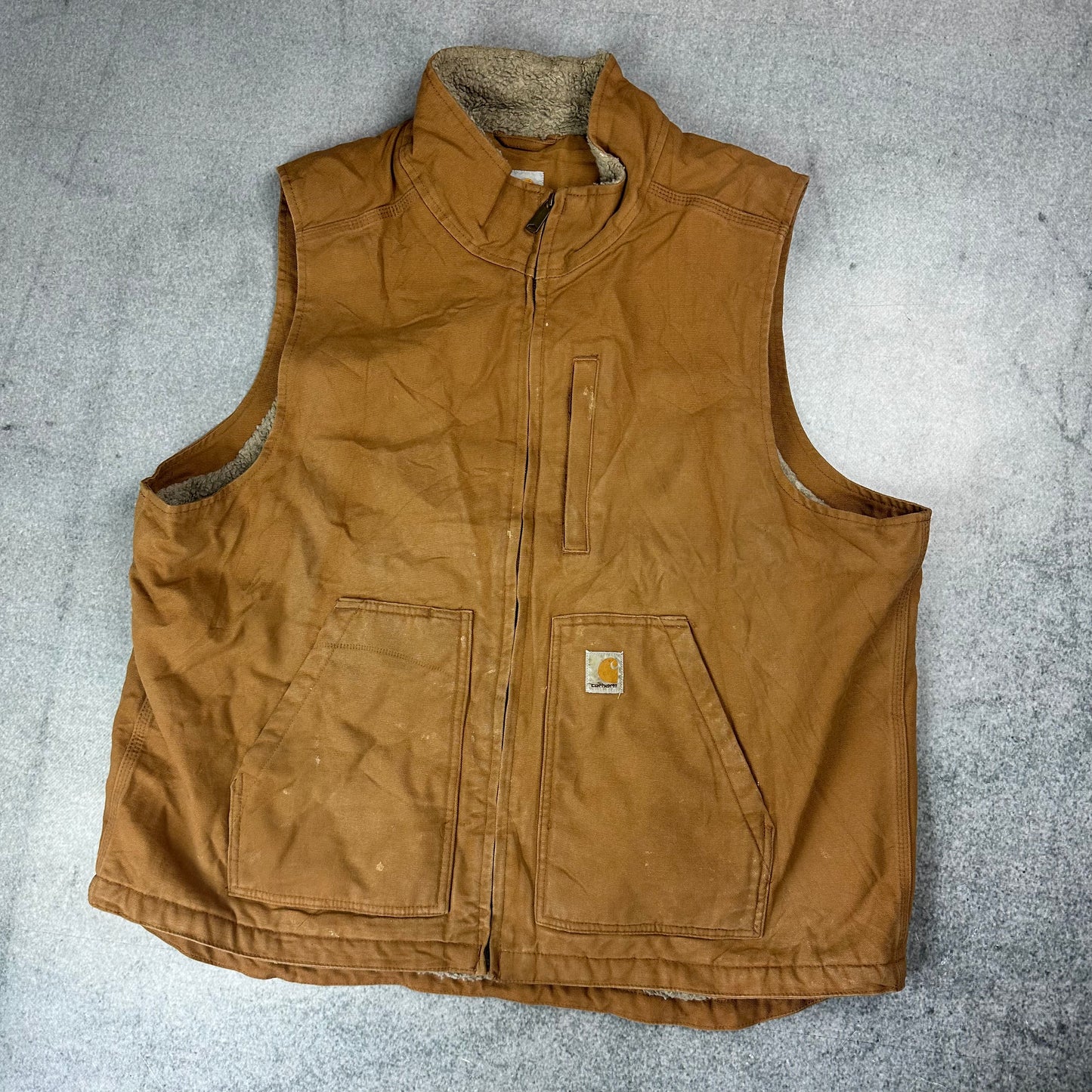 Vintage Carhartt Weste Braun (XL)