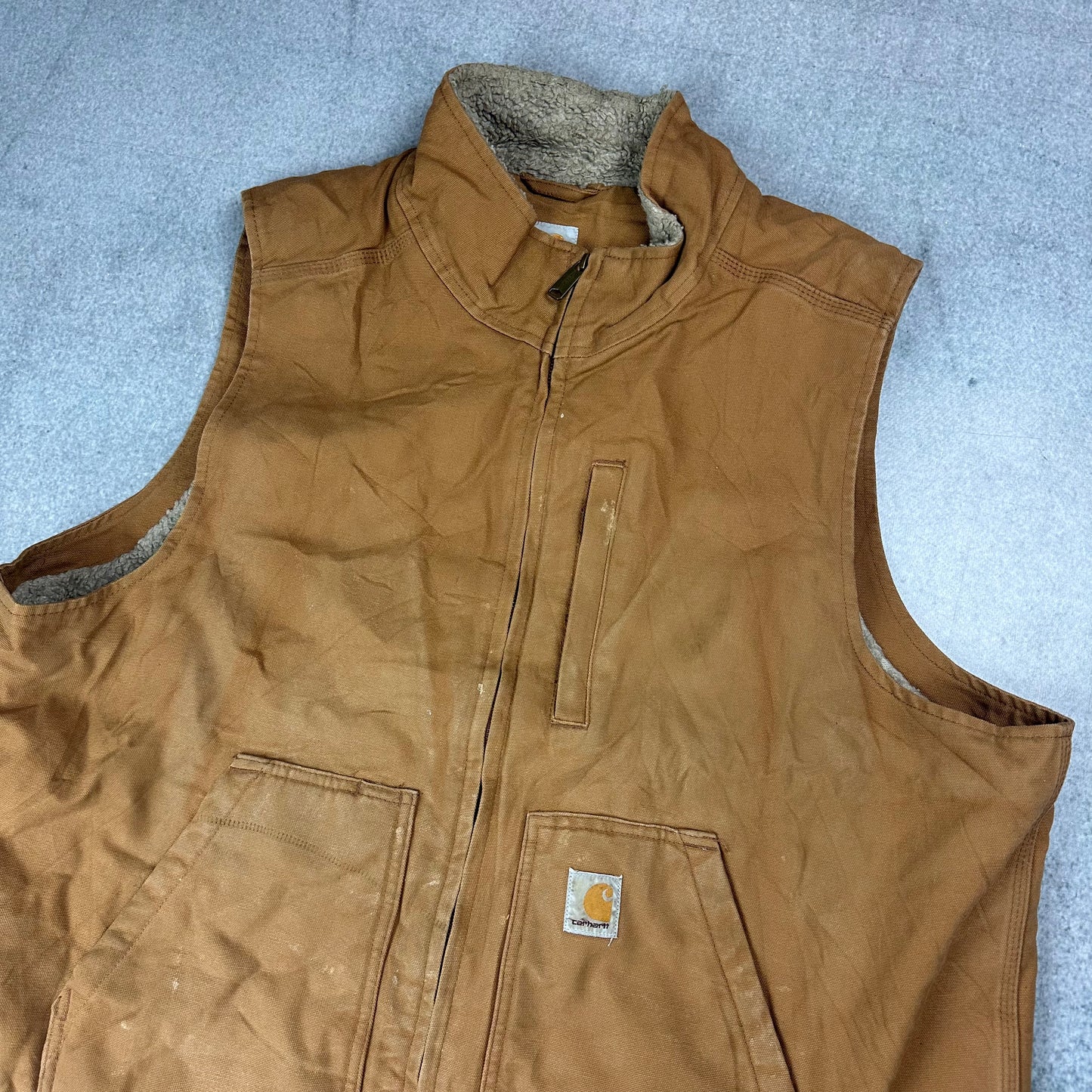 Vintage Carhartt Weste Braun (XL)