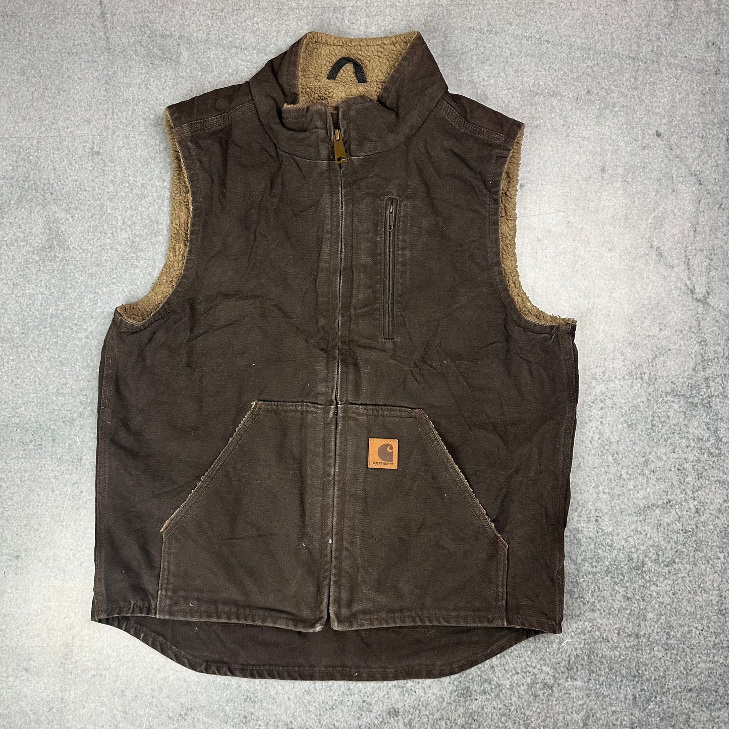 Vintage Carhartt Weste Braun (S)