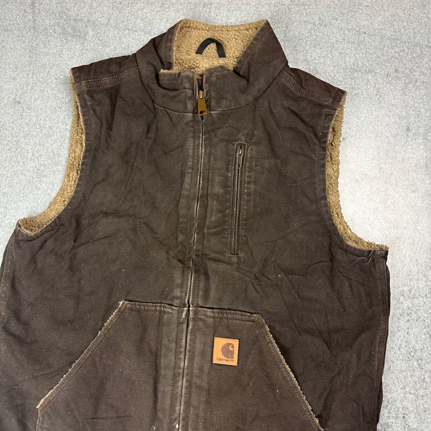 Vintage Carhartt Weste Braun (S)