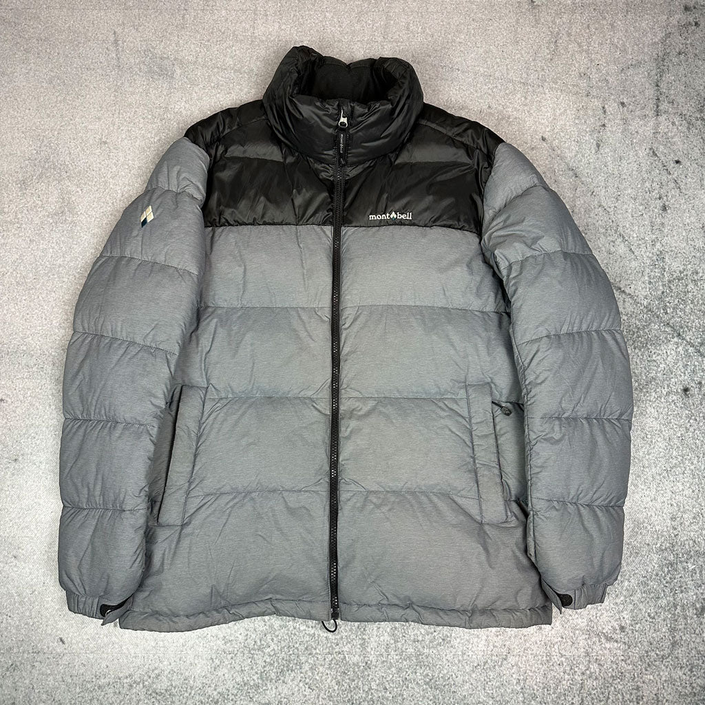 Montbell Pufferjacke Grau/Schwarz (L)