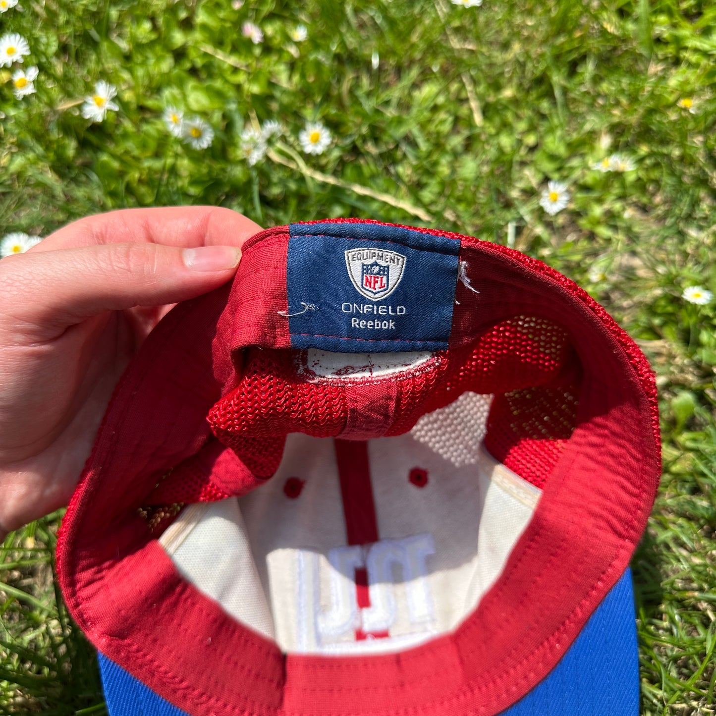 Reebok New York Giants NFL Onfield Cap (USA)