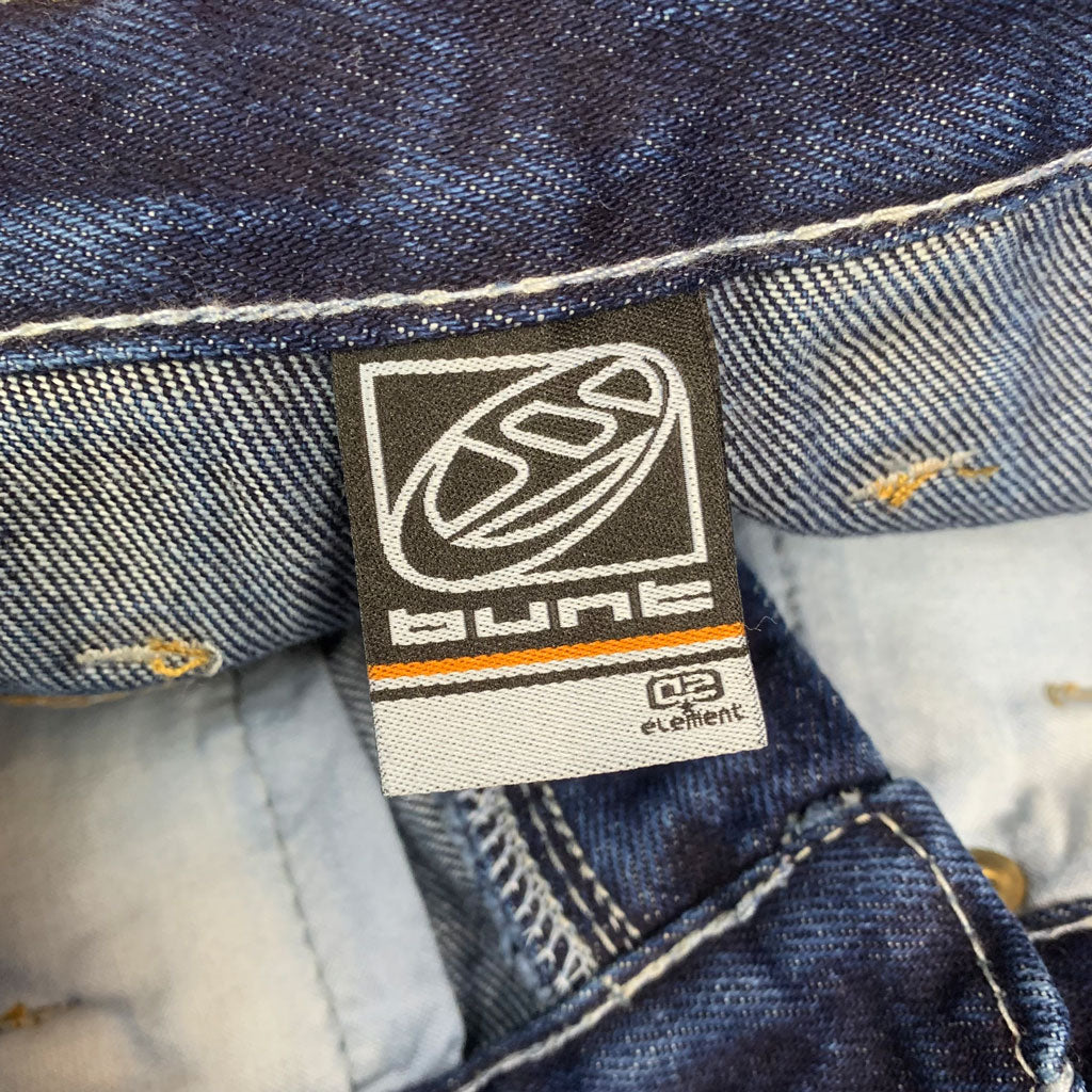 Vintage Bunt Baggy Jeans (XS)