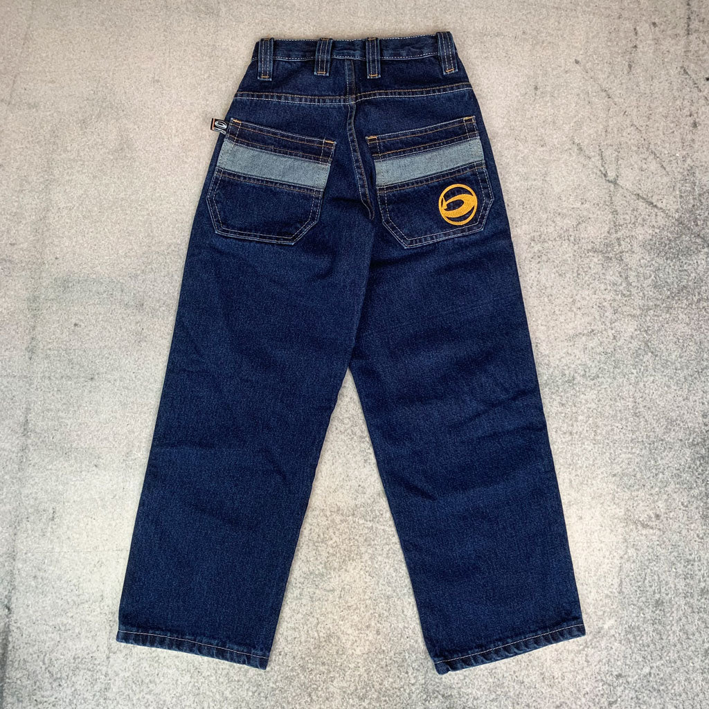 Vintage Bunt Baggy Jeans (XS)