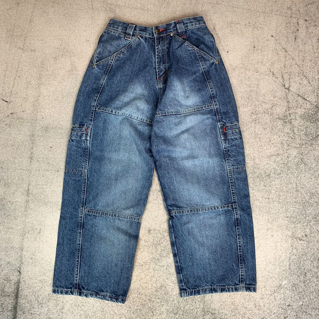 Vintage Bunt Baggy Jeans (S)