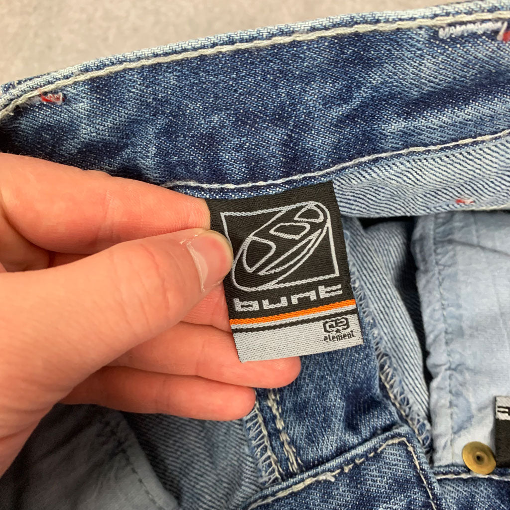 Vintage Bunt Baggy Jeans (S)