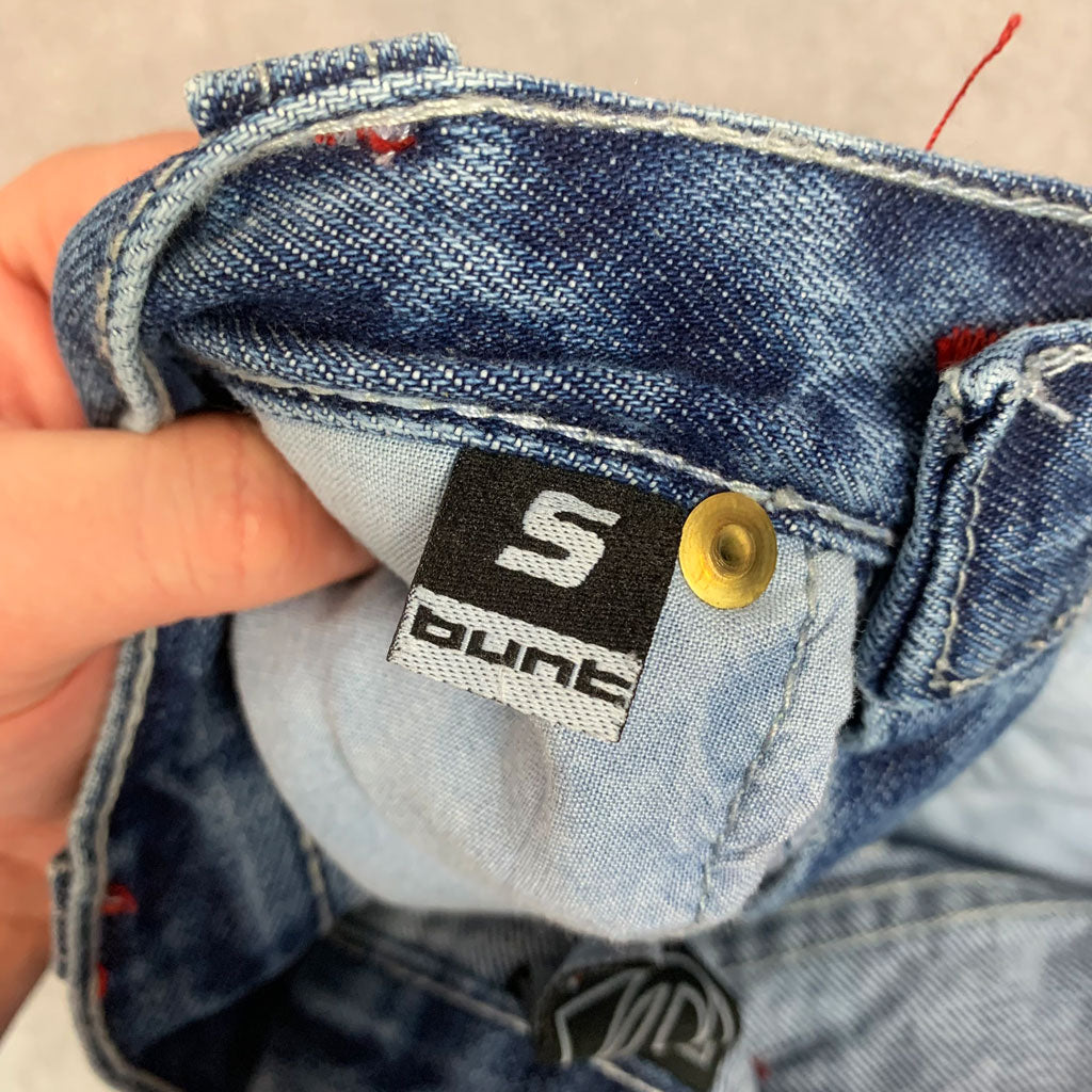Vintage Bunt Baggy Jeans (S)
