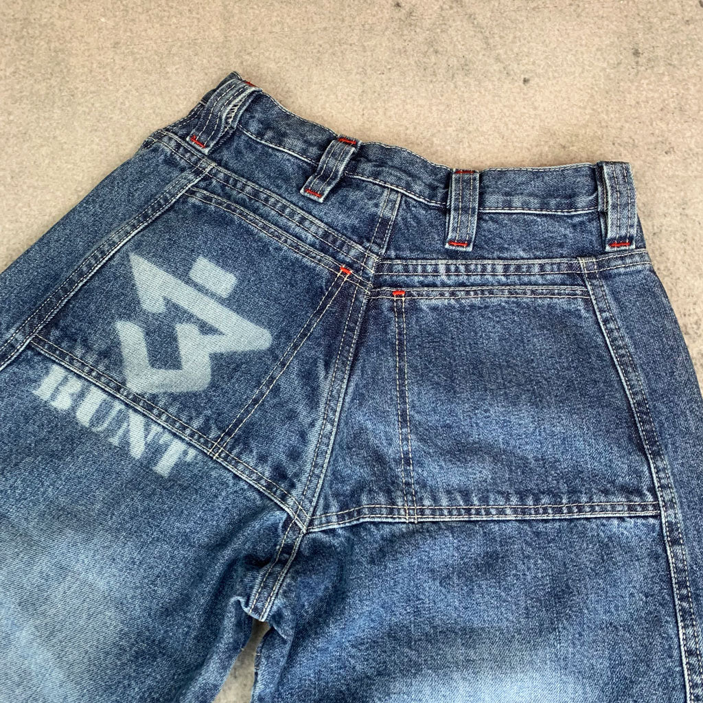 Vintage Bunt Baggy Jeans (S)