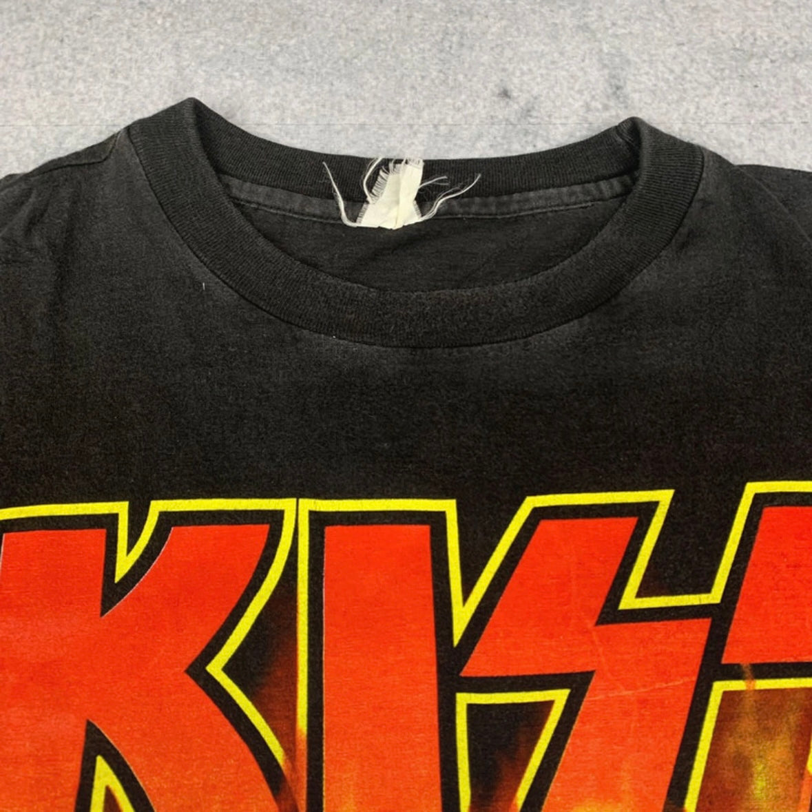 Vintage Kiss Alive / Worldwide 96 97 Tour T-Shirt Schwarz (M-L)