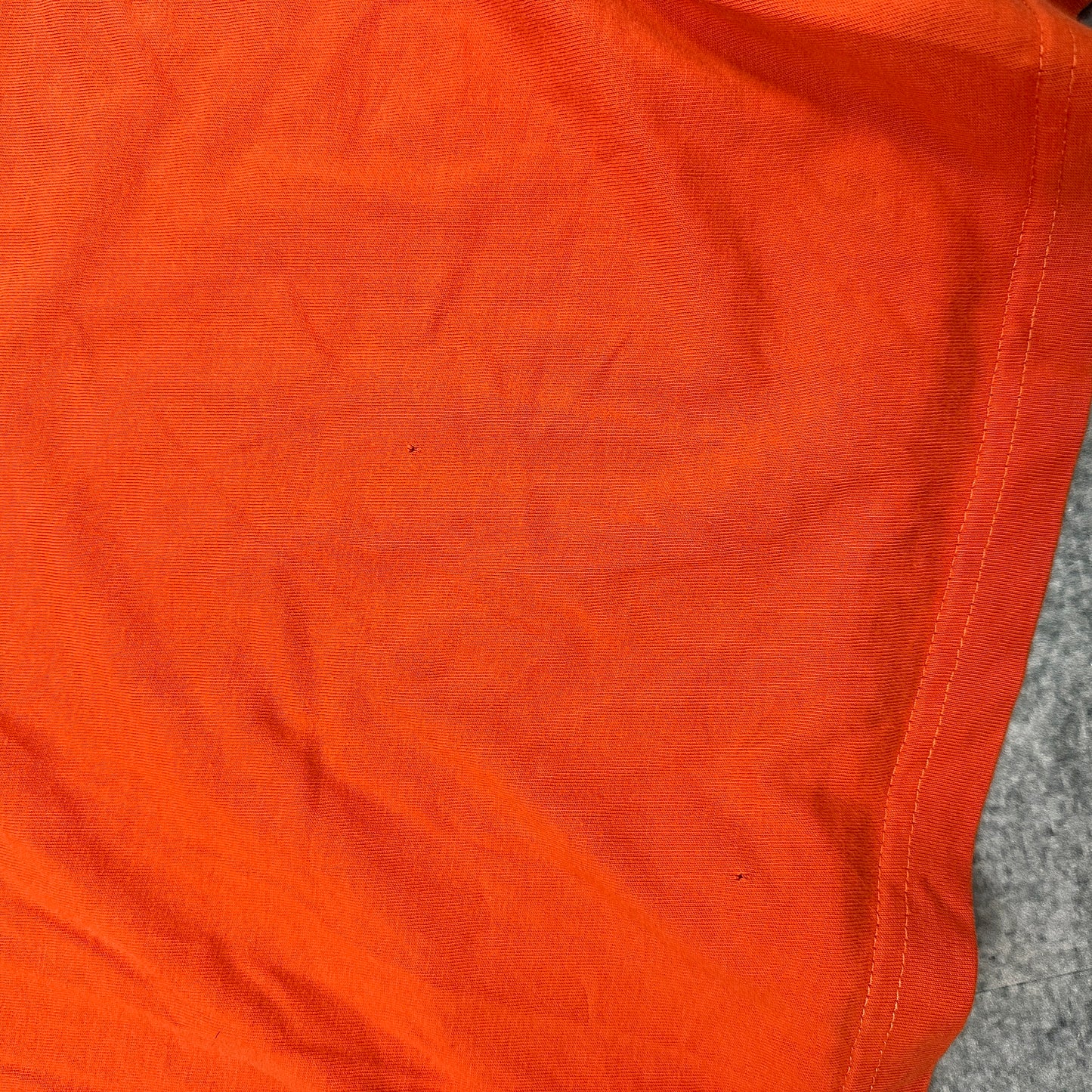 Vintage Nike T-Shirt Orange 2000s (XXL)