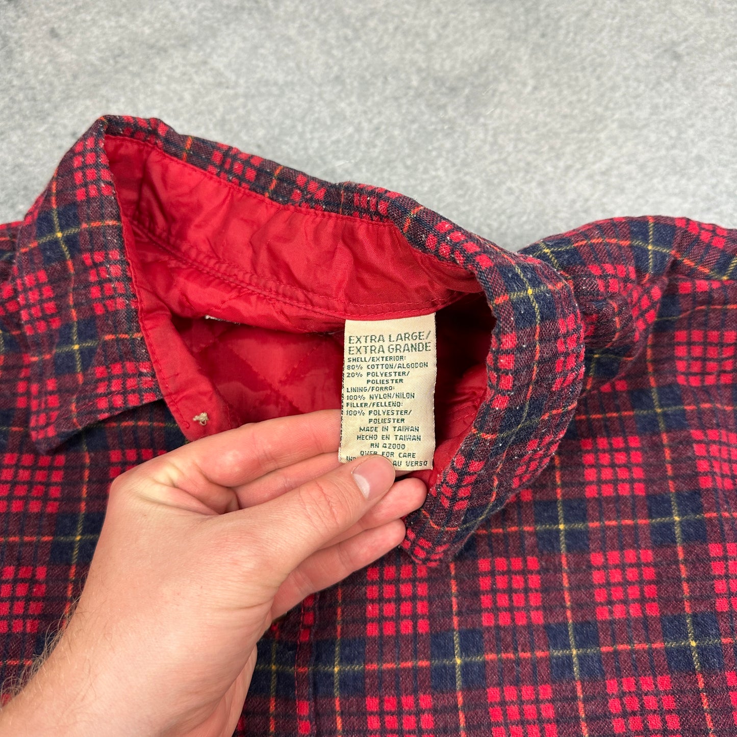 Northwest Territory karierte Jacke (XL)