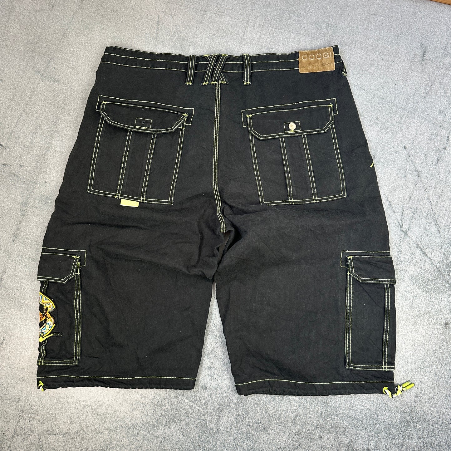 Vintage Coogi Baggy Shorts Schwarz (W44)