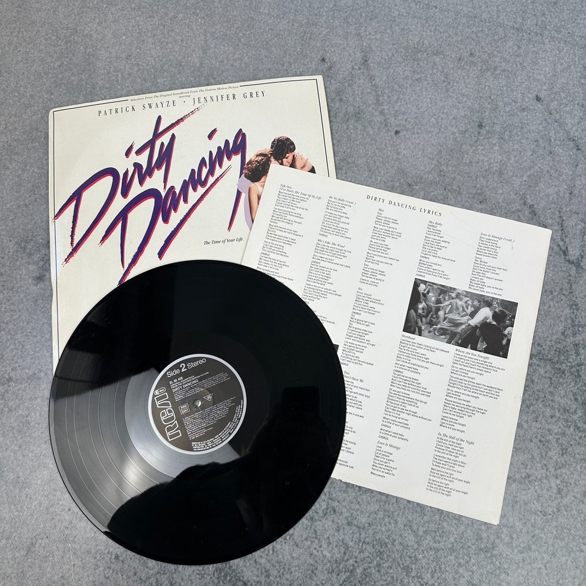 Dirty Dancing – Original Soundtrack LP | 1987 | Patrick Swayze