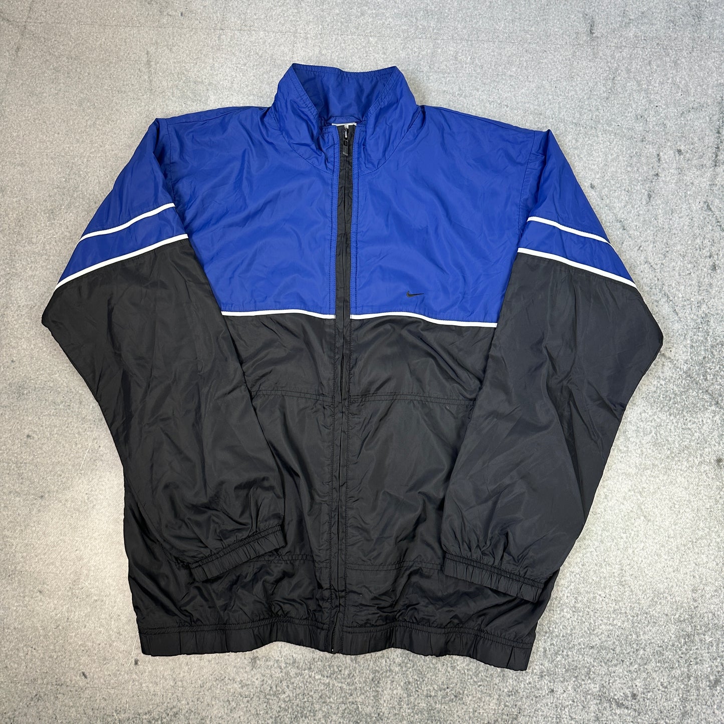 Vintage Nike Trainingsjacke Blau (L)