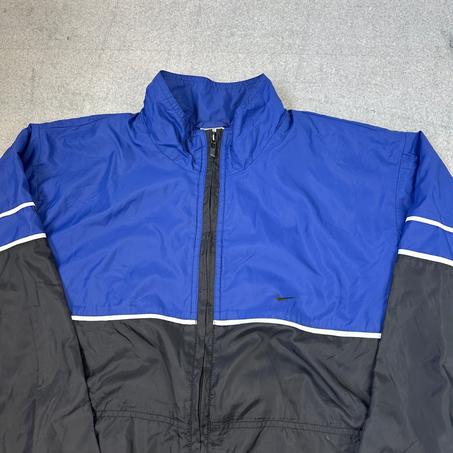 Vintage Nike Trainingsjacke Blau (L)
