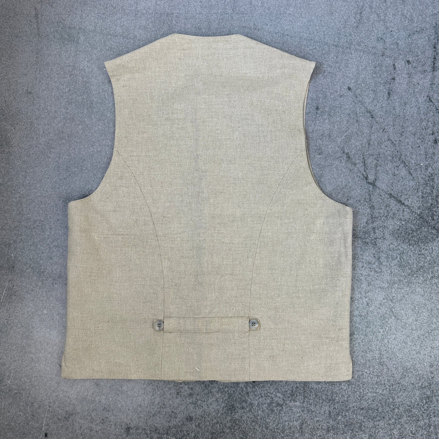 Vintage Carlo Colucci Weste Beige 50 (M-L)
