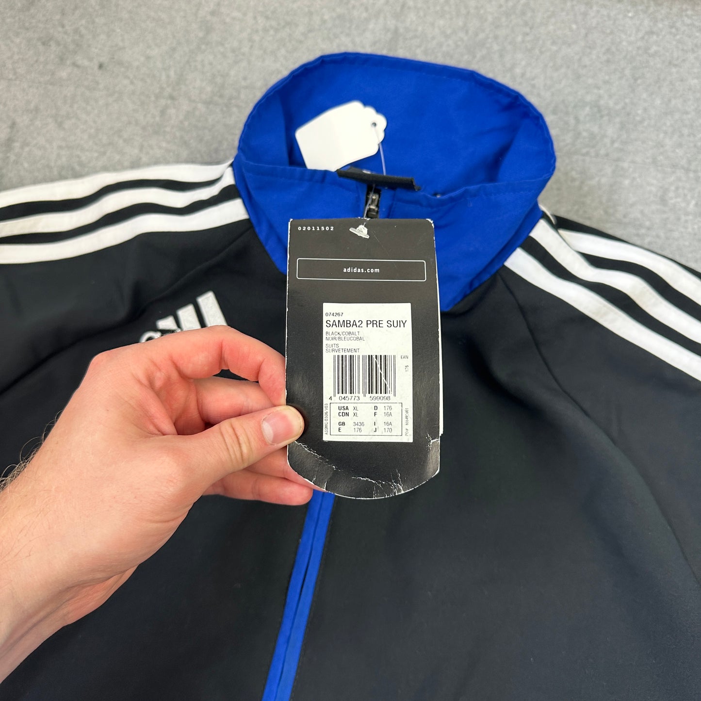 Vintage Adidas Samba 2 Trainingsjacke Deadstock (XL)