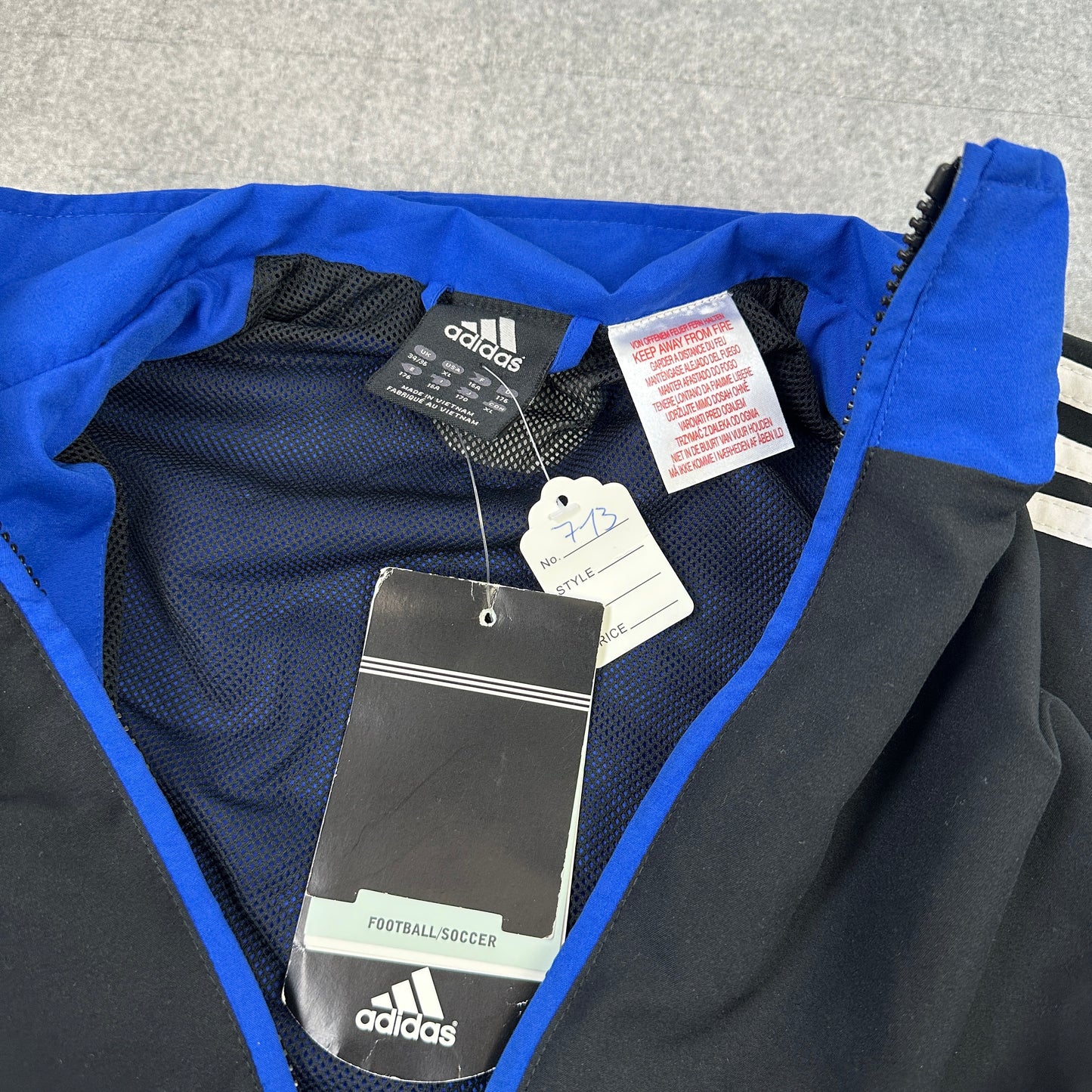 Vintage Adidas Samba 2 Trainingsjacke Deadstock (XL)