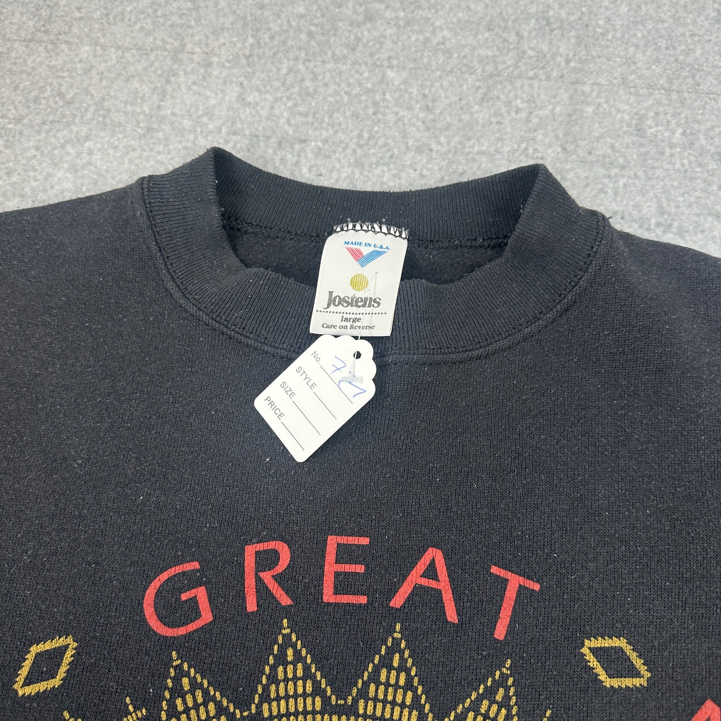 Vintage US Army Germany Sweater Schwarz (L)