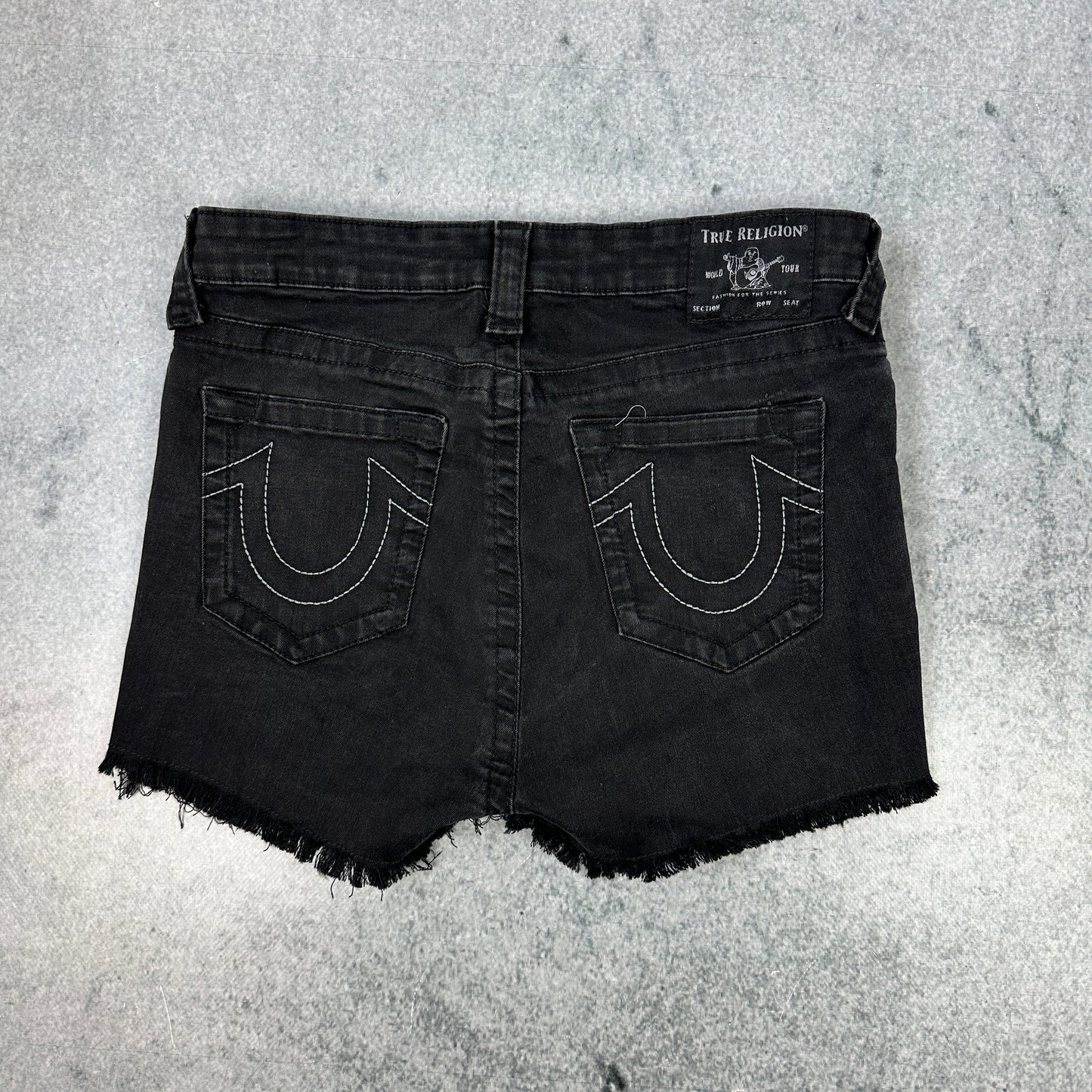 True Religion Shorts Schwarz 32 (S)