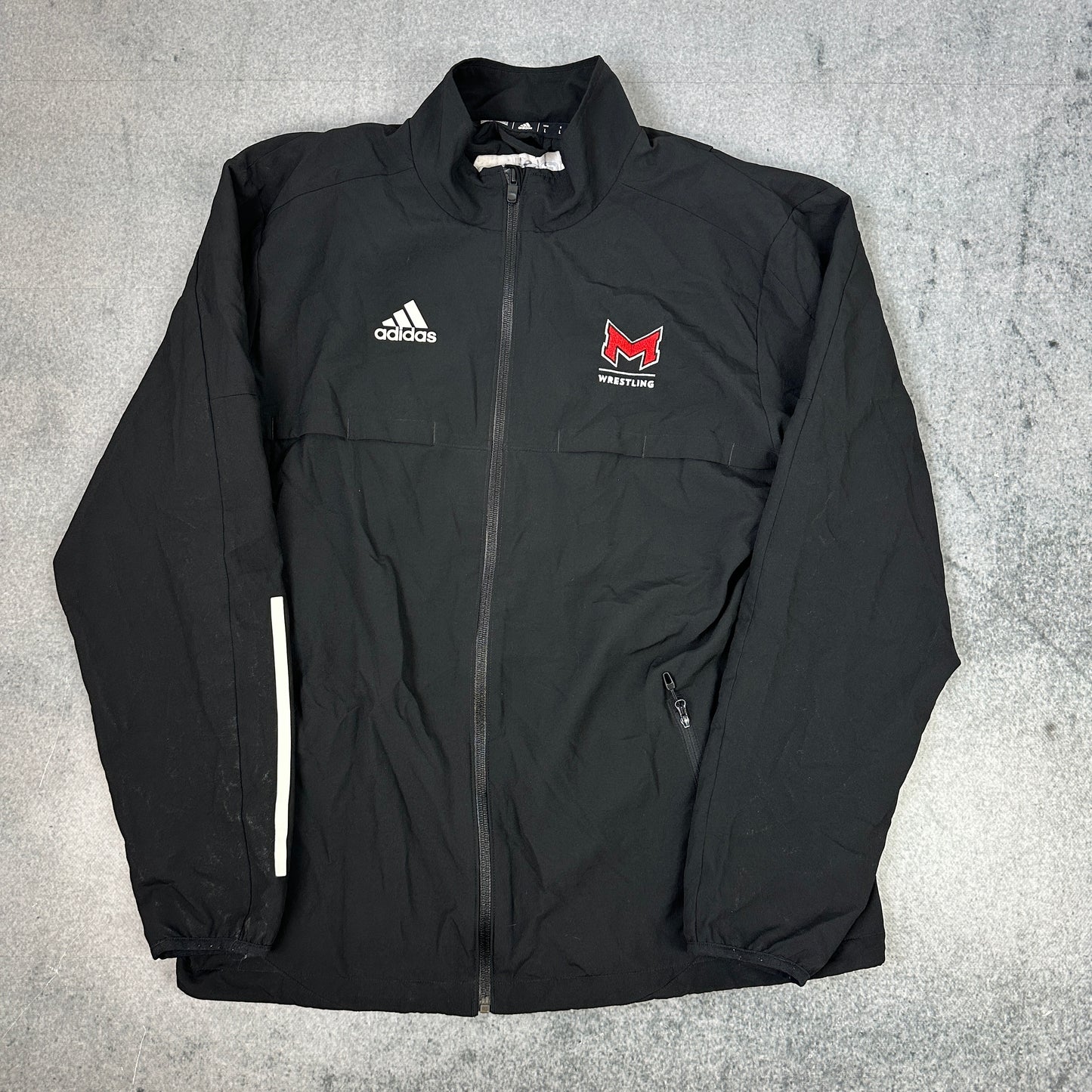 Adidas Wrestling Trainingsjacke Schwarz (L)