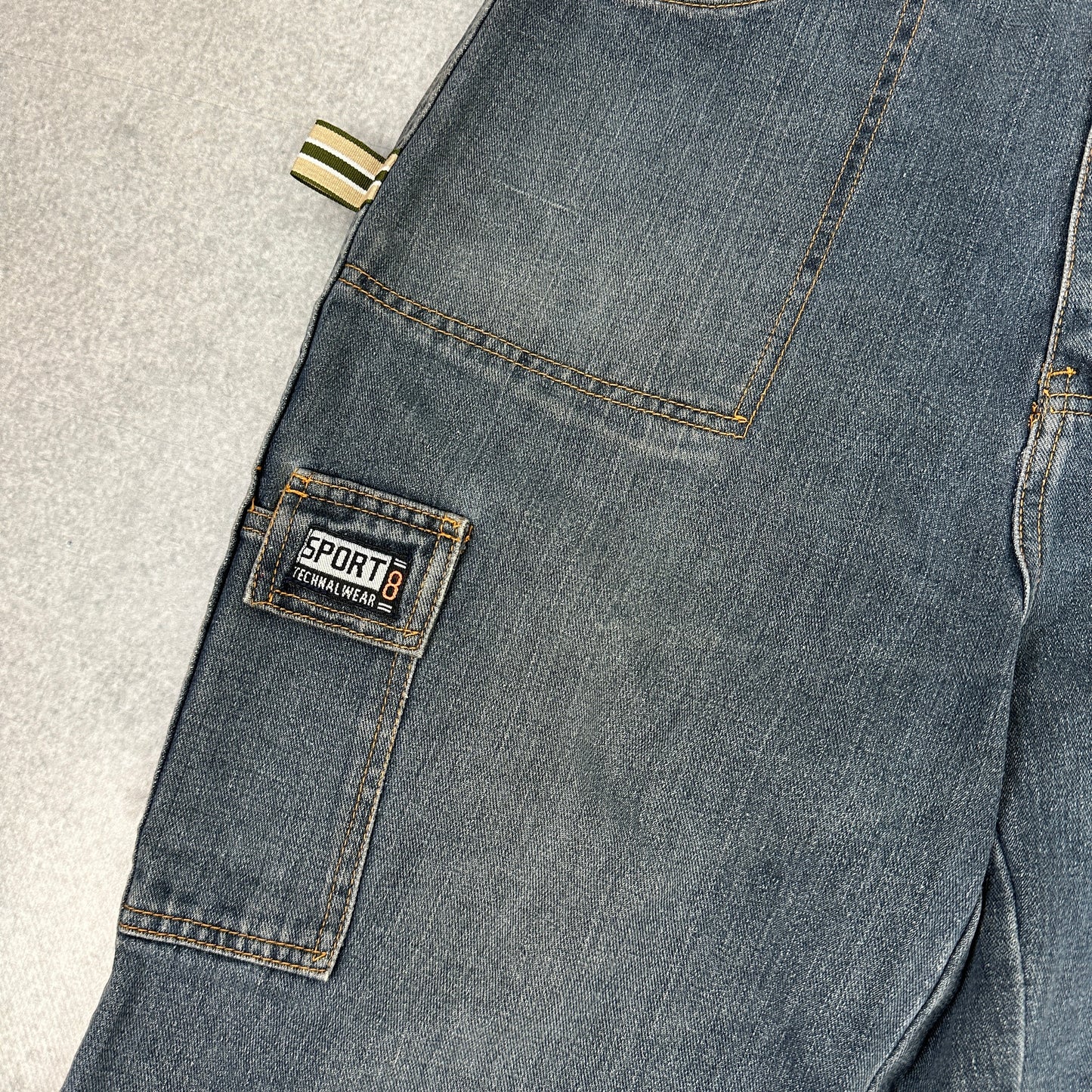 Vintage Baggy HipHop Jeans (S-M)