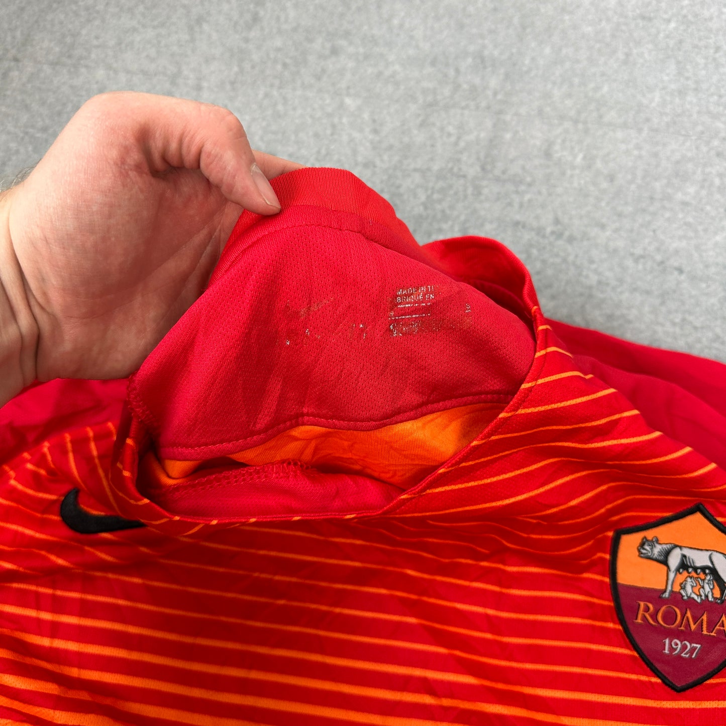 Nike AS Roma Trikot 2016-2017 Orange (M)