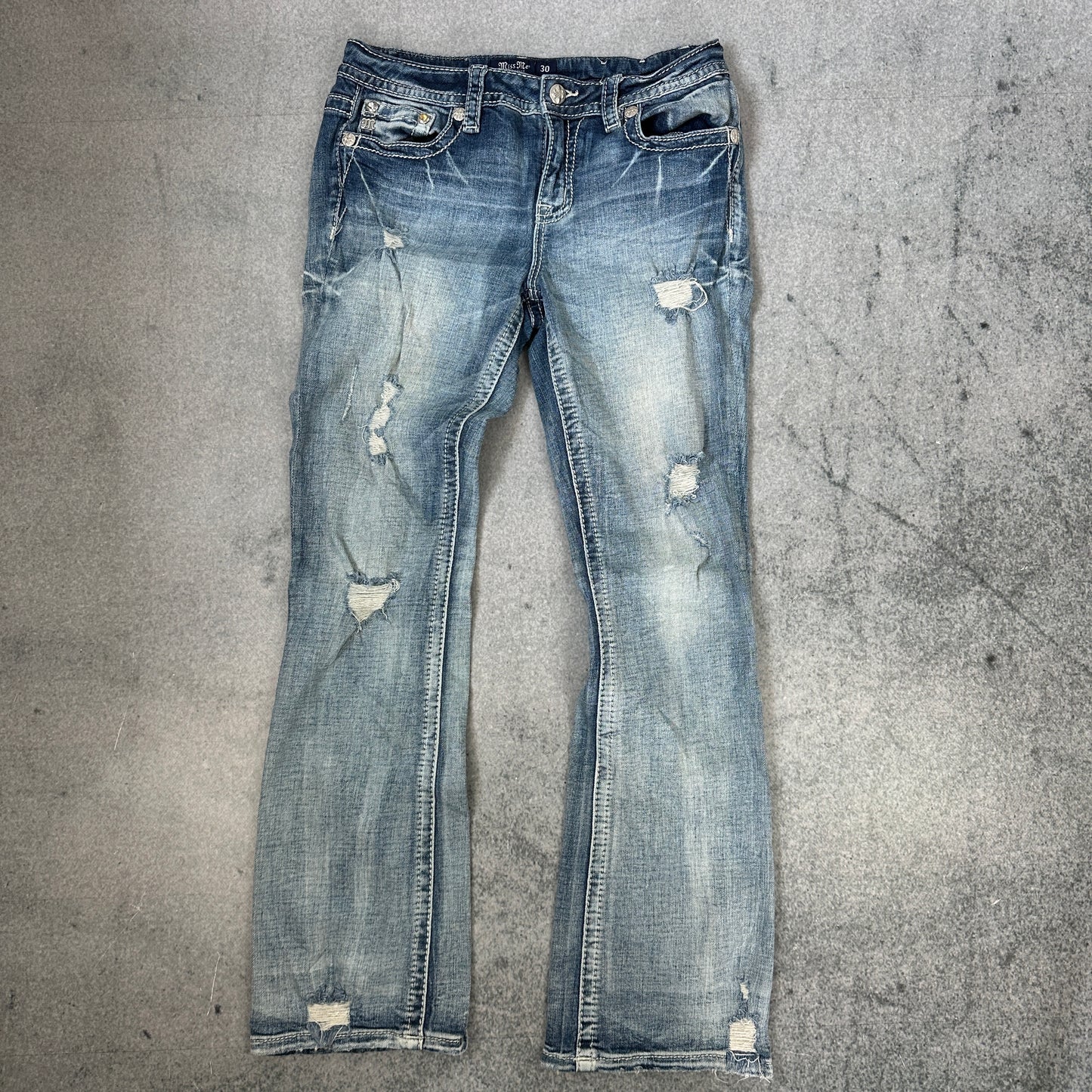 Y2K Miss Me Mid-Rise Boot Jeans 30 (M)