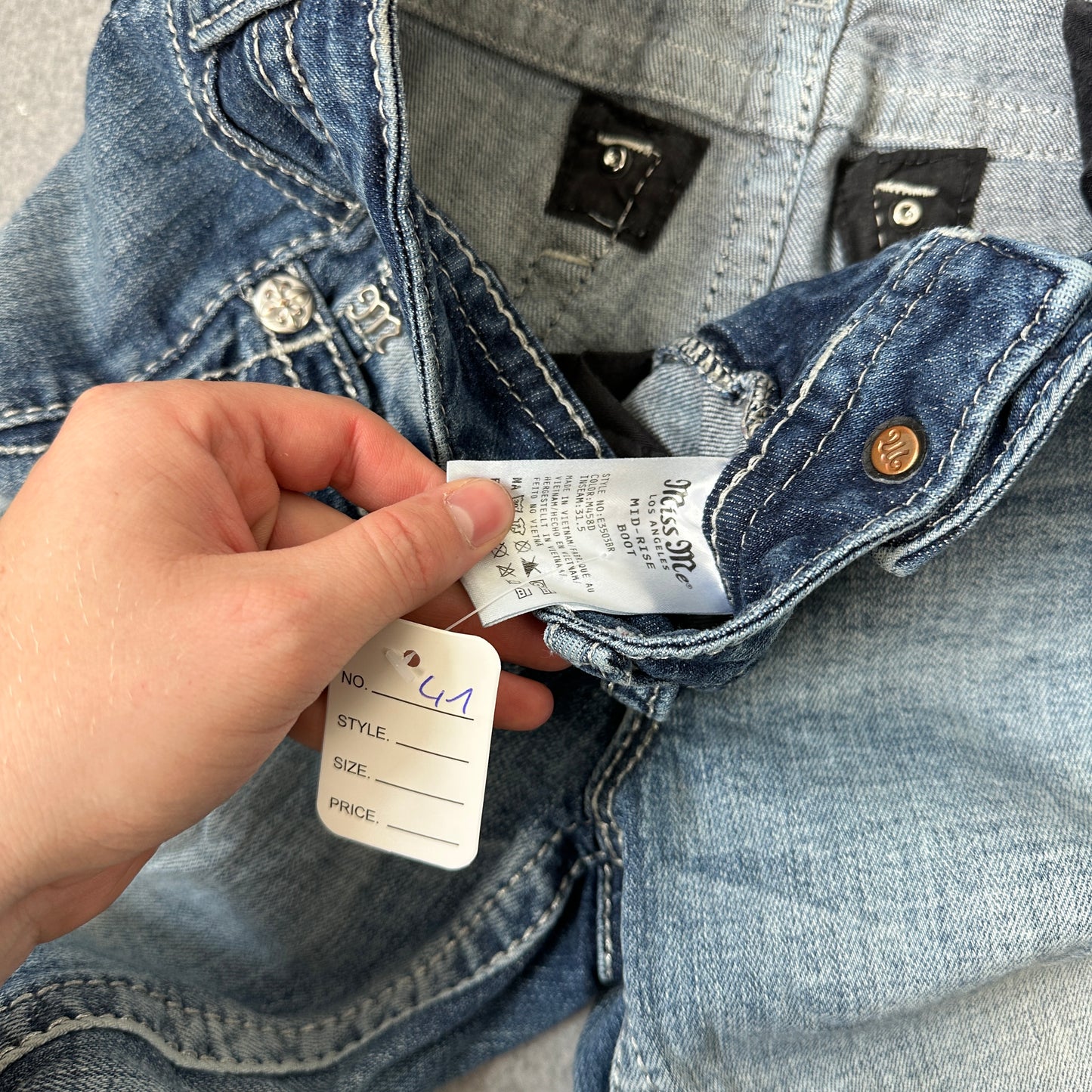 Y2K Miss Me Mid-Rise Boot Jeans 30 (M)