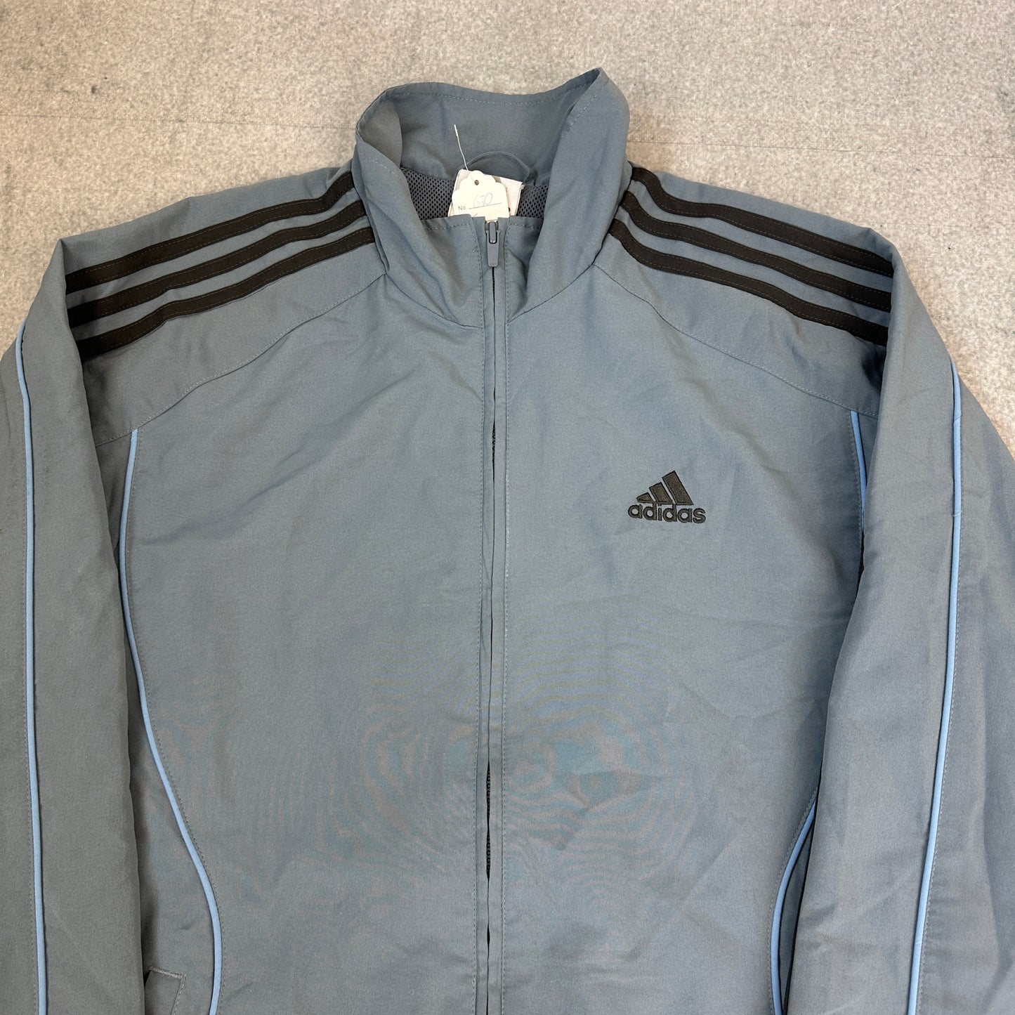 Vintage Adidas Trainingsjacke Blau (L)