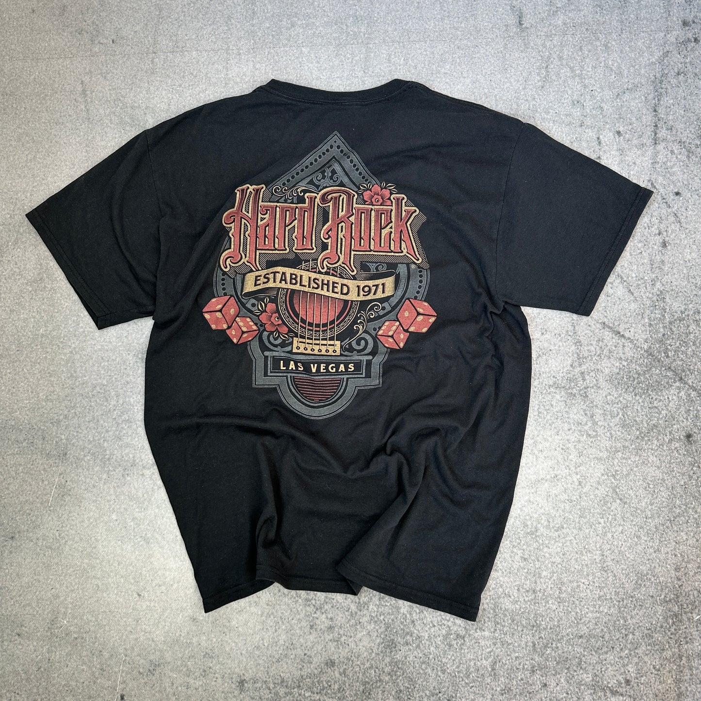 Vintage Hard Rock Cafe Las Vegas T-Shirt Schwarz (L)