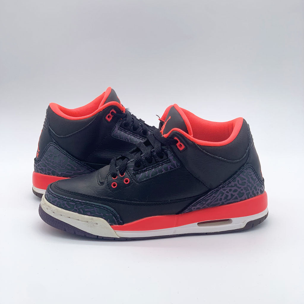 Nike Jordan 3 Retro Crimson (GS) (2012) EU38 / US5.5Y / UK5 398614-005
