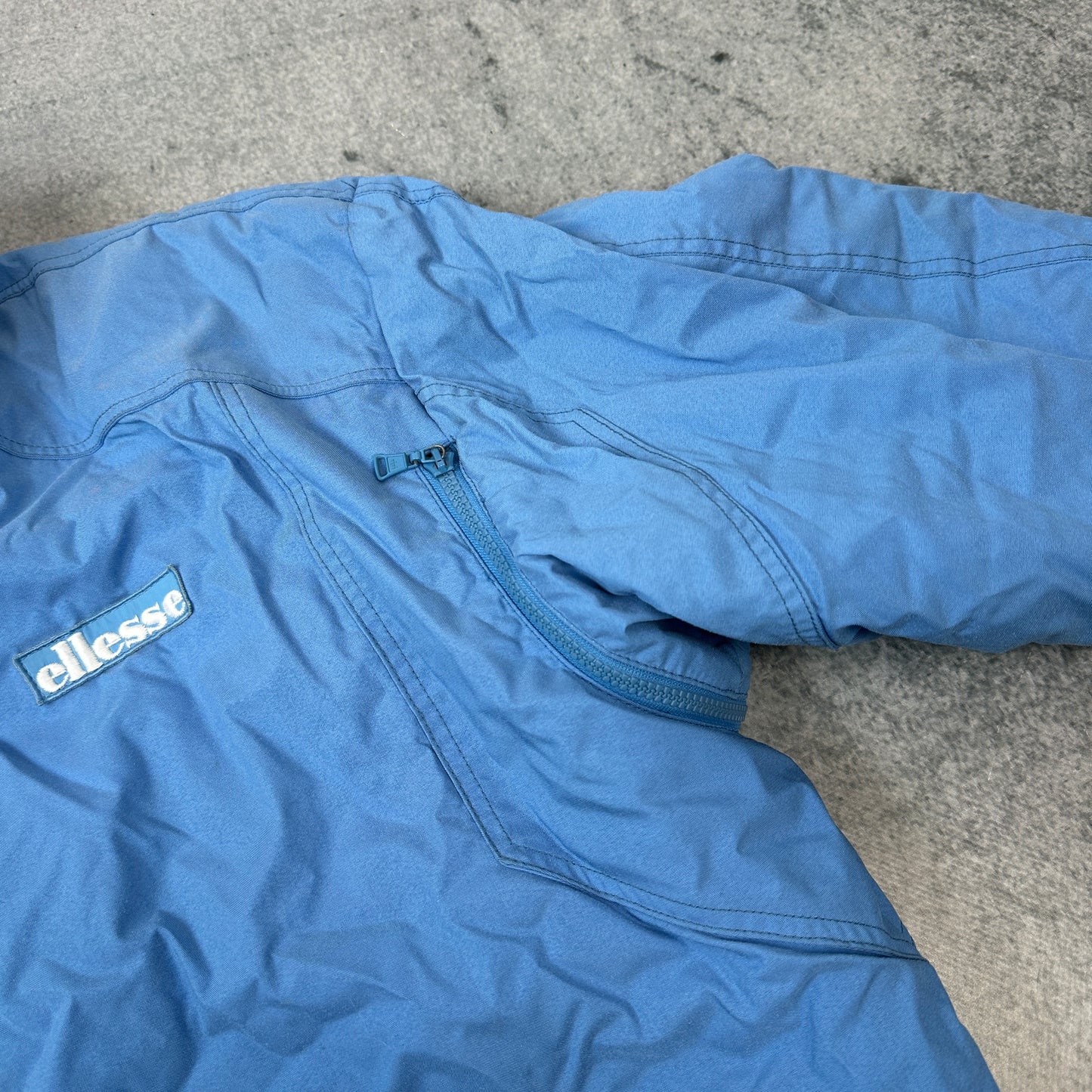 Vintage 80er Ellesse Jacke Blau (L)