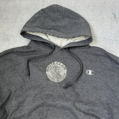 Vintage Champion White Claw Hard Seltzer Hoodie Grau (XL)