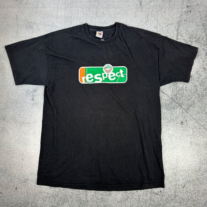 Fruit Of The Loom Respect T-Shirt Schwarz (XL)