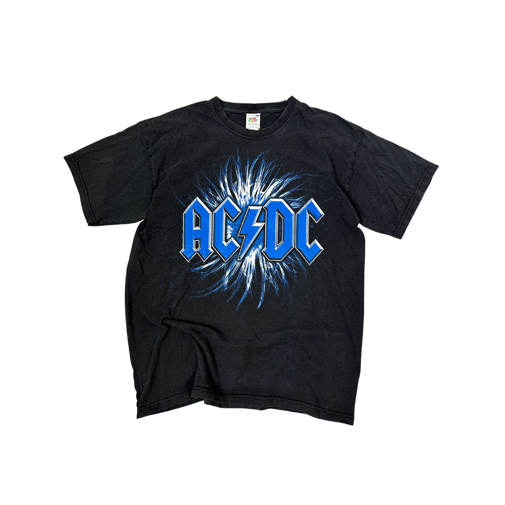 Fruit Of The Loom AC/DC T-Shirt Schwarz (M)