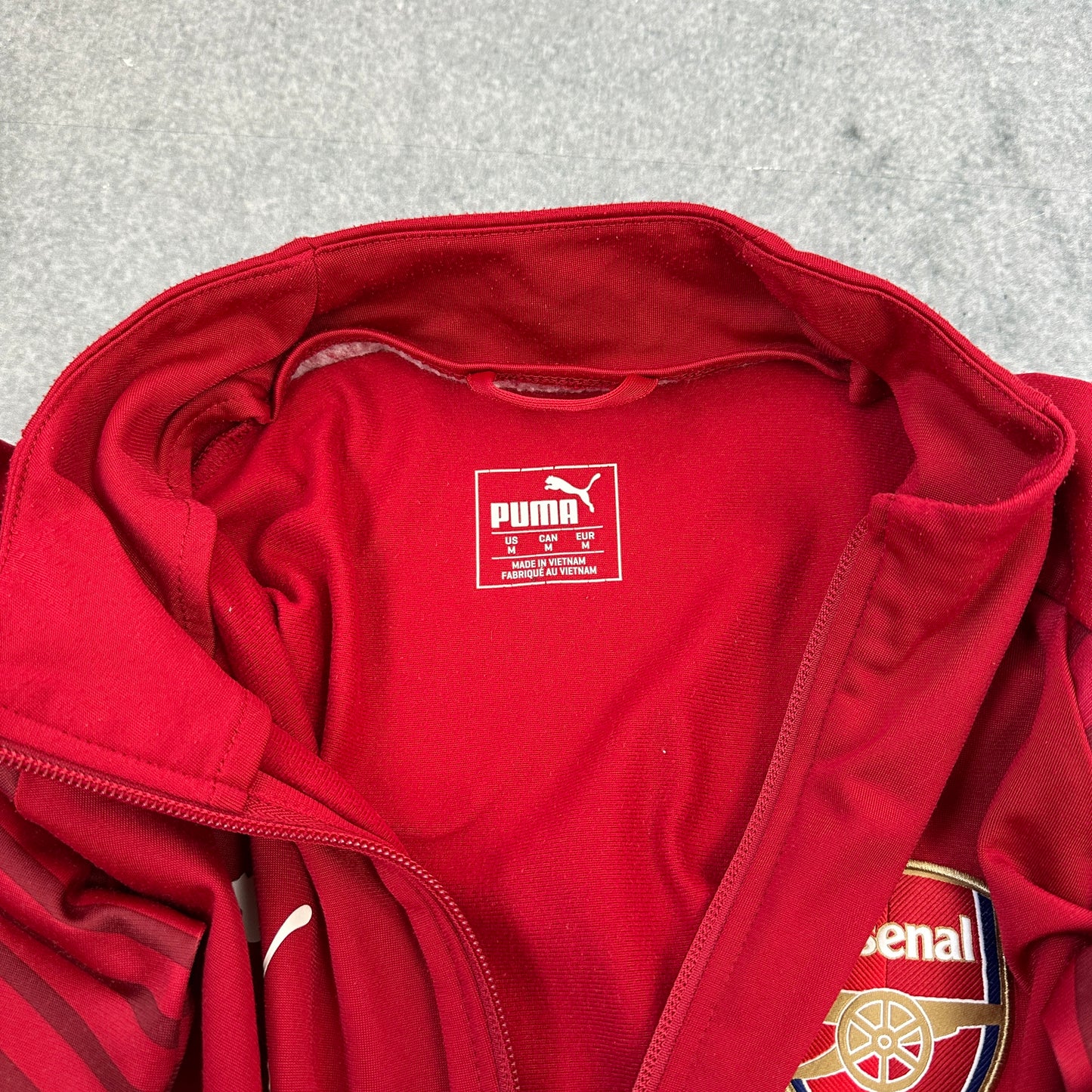 Puma Arsenal Trainingsjacke Rot (M)
