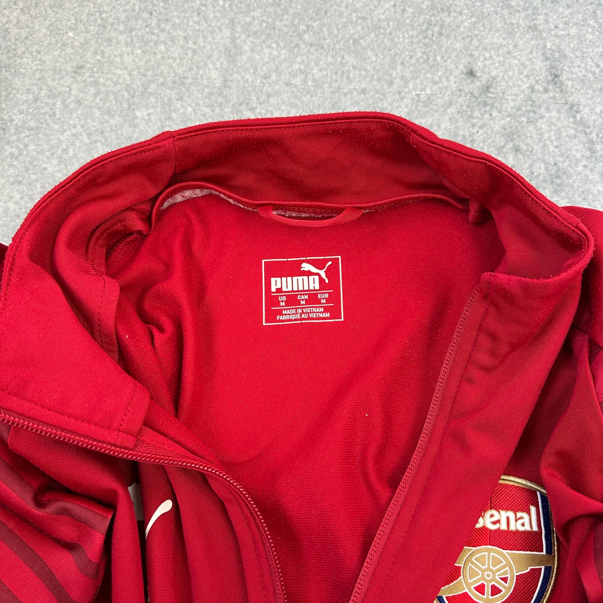 Puma Arsenal Trainingsjacke Rot (M)