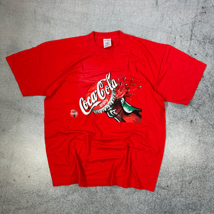 Screen Stars Coca-Cola T-Shirt Rot (XL)